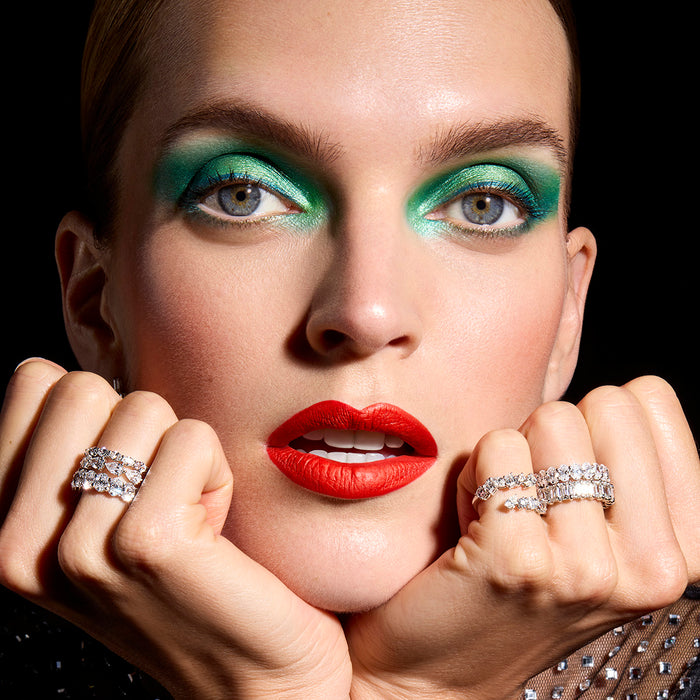 Varick Full Diamond Eternity Wedding Band