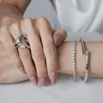 Pavé Diamond Oera Narrow Ring