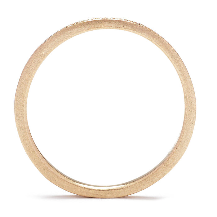 Tiny Full Pavé Diamond Band