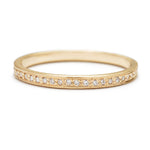 Tiny Full Pavé Diamond Band