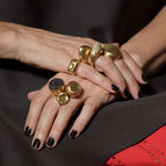 Champagne Diamond Baby Malak Ring