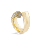 Pavé Diamond Large Oera Ring