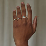 Diamond Pillar Ring