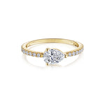 Pear Diamond Ring