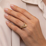 Petite ZAHA Diamond Ring