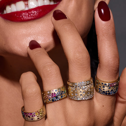 Scattered Diamond Cigar Band Image 2