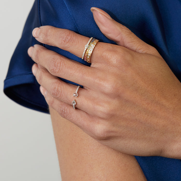 Diamond Narrow Ring