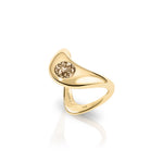Medium ZAHA Diamond Ring