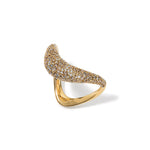 Petite ZAHA Pave Mixed Diamond Ring
