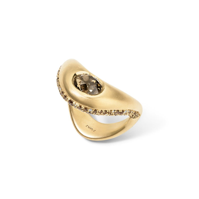ZAHA's Secret Champagne Diamond Ring