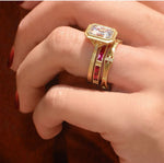Helena Diamond Wedding Band