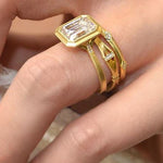 Helena Diamond Wedding Band