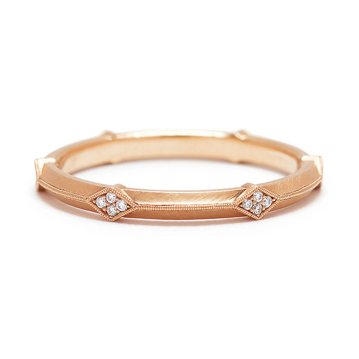 Lily Diamond Wedding Band