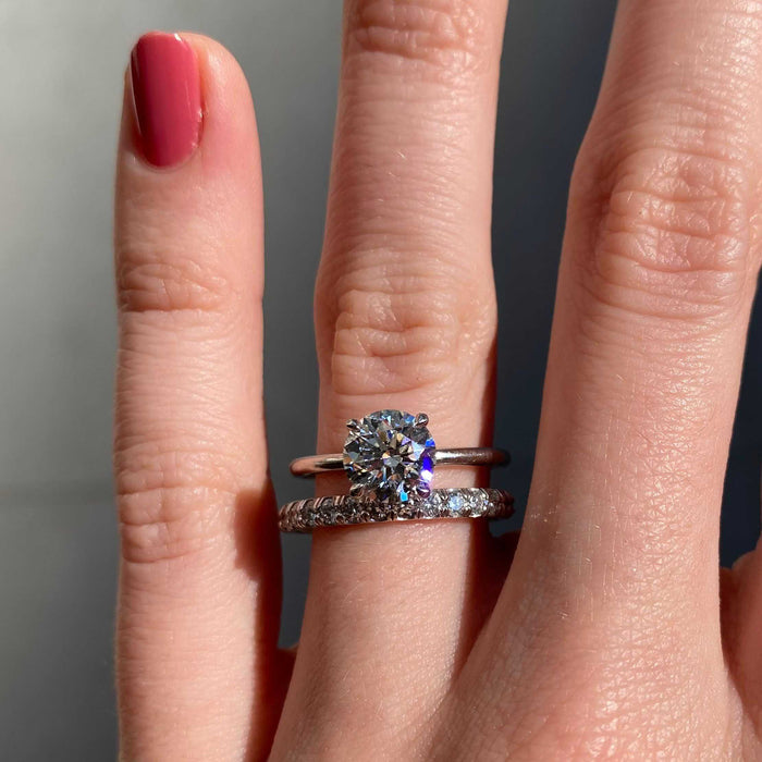 Small Jane Diamond Full Eternity Wedding Band