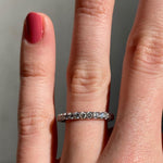 Small Jane Diamond Full Eternity Wedding Band