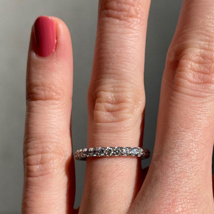 Small Jane Diamond Full Eternity Wedding Band