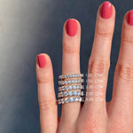Small Jane Diamond Full Eternity Wedding Band