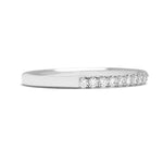 Small Serena Diamond Half-Eternity Wedding Band