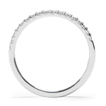 Small Serena Diamond Half-Eternity Wedding Band