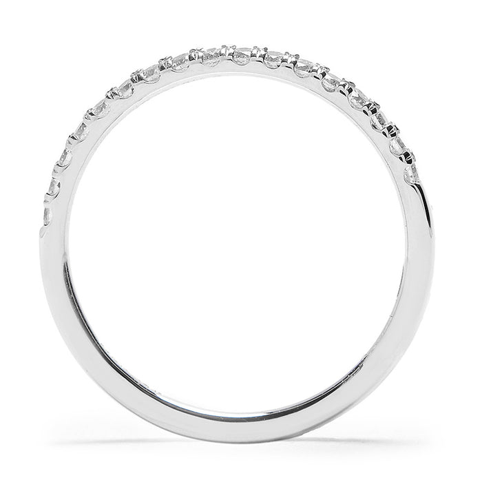 Small Serena Diamond Half-Eternity Wedding Band