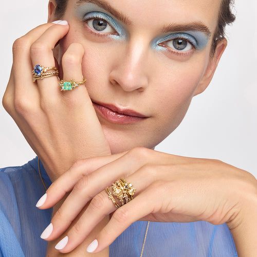 Diamond Encrusted Wrap Band Image 2
