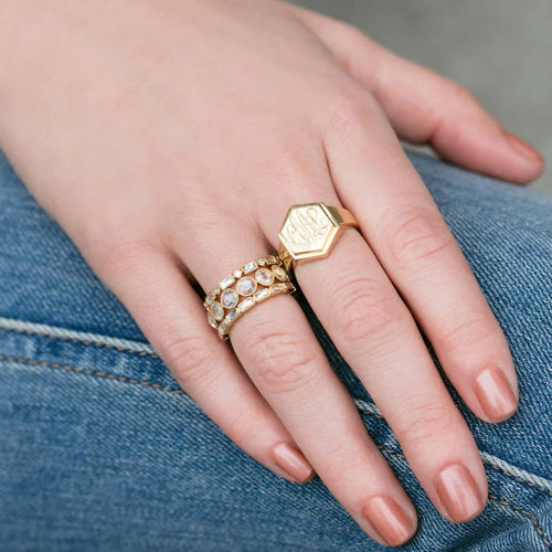 Small Julia Diamond Wedding Band Image 2