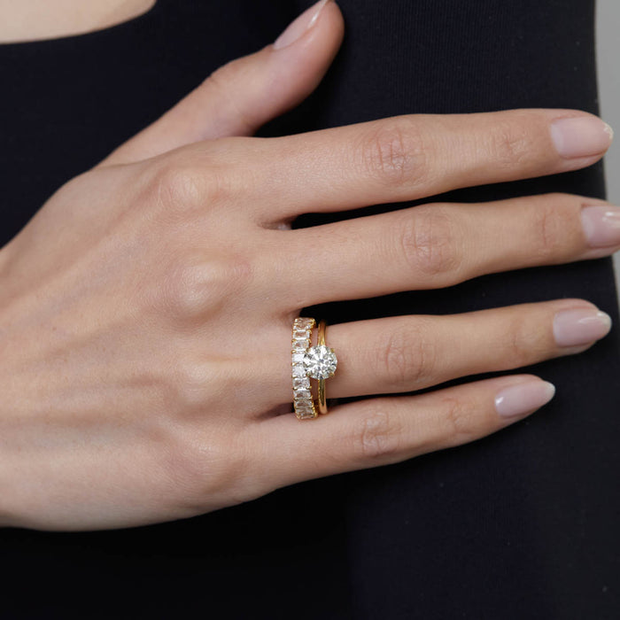 Jones Full Diamond Eternity Band