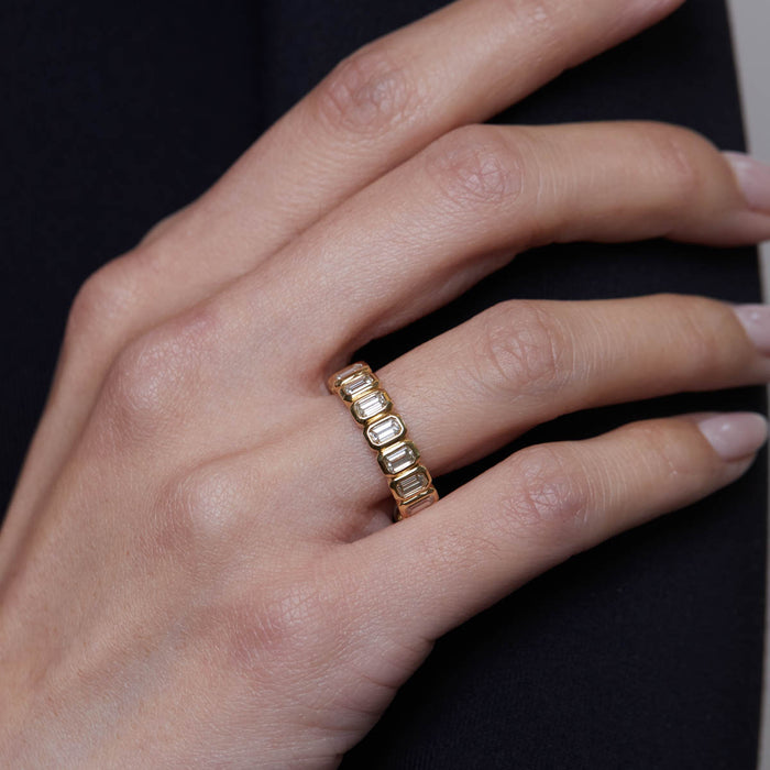2.88tcw Claremont Full Diamond Eternity Wedding Band