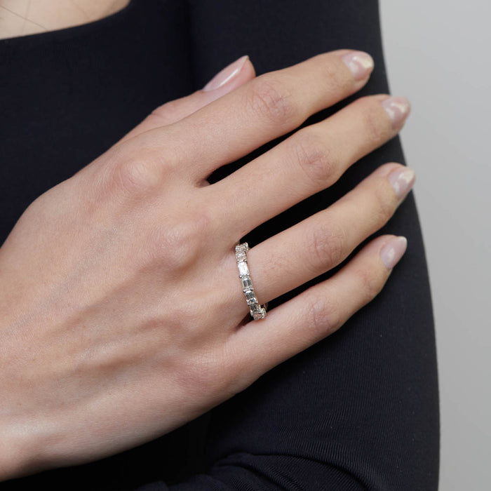 3.06tcw Murray Full Diamond Eternity Wedding Band