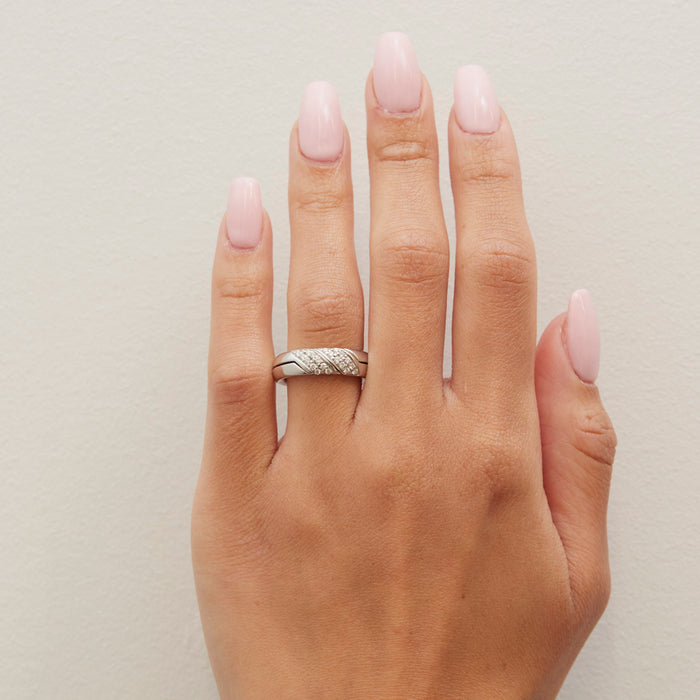 Stoned Medium DiMe Ring