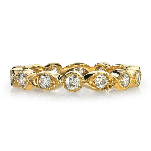 Elizabeth Diamond Wedding Band