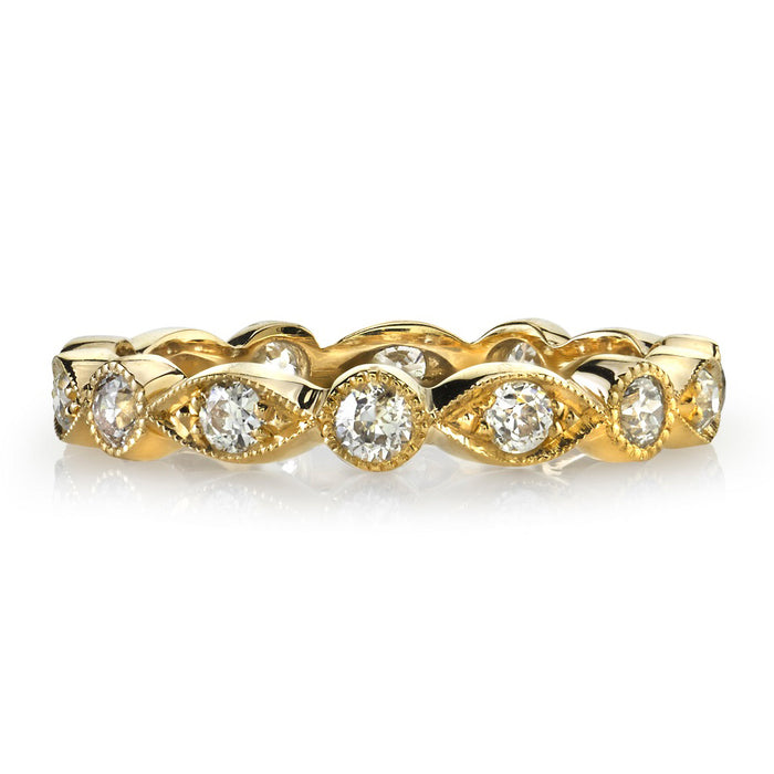 Elizabeth Diamond Wedding Band