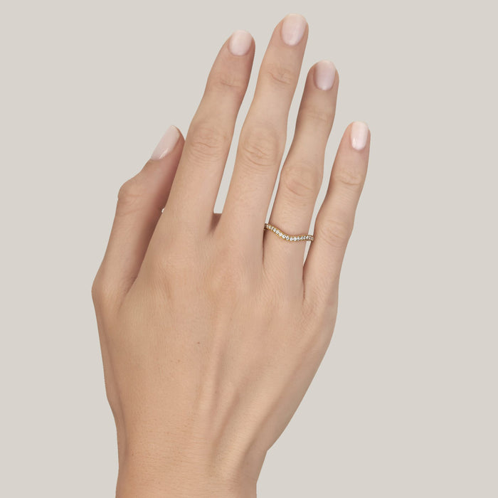 Grace Diamond Half Eternity Band