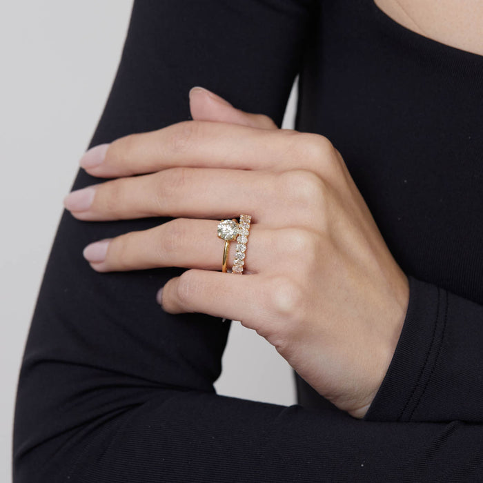 2.52tcw Arden Full Diamond Eternity Band
