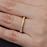 Wide Imogen Diamond Wedding Band