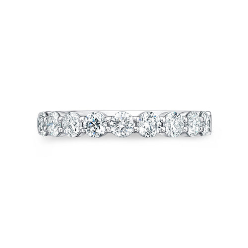 0.99tcw Serena Half Diamond Eternity Band