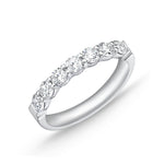1.01tcw Serena Half Diamond Eternity Band