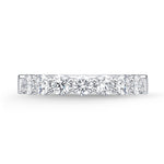1.01tcw Serena Half Diamond Eternity Band