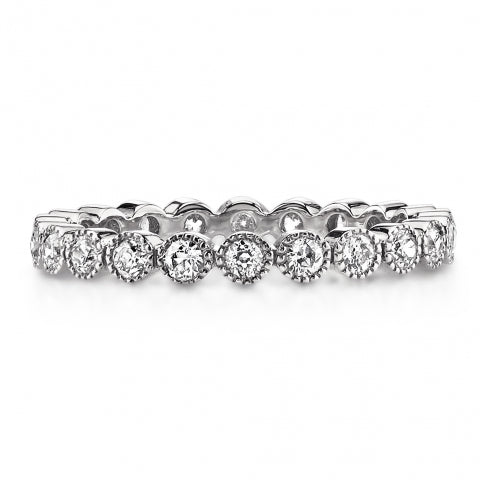 Small Gabby Diamond Wedding Band