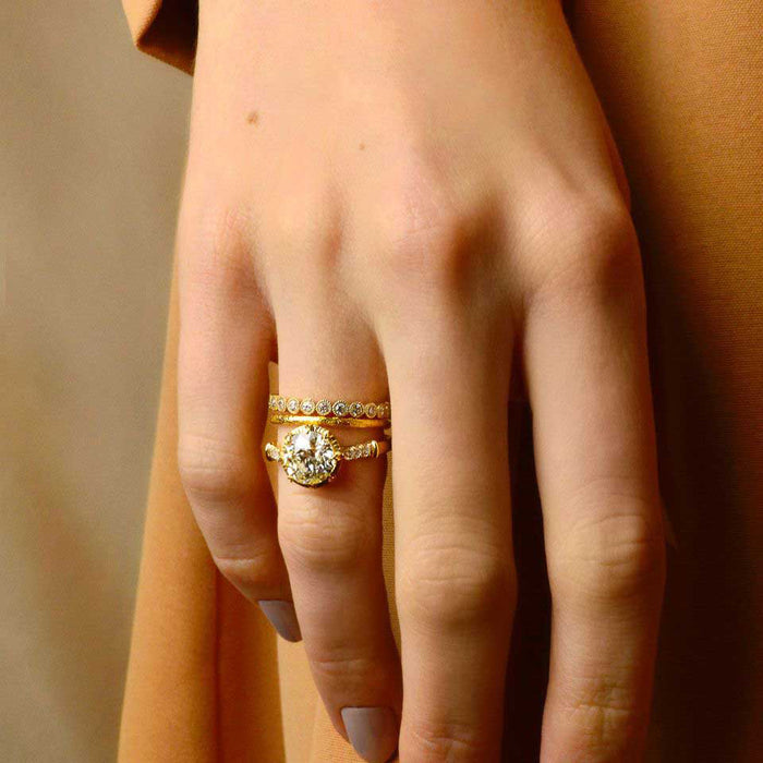 Mini Gabby Diamond Wedding Band