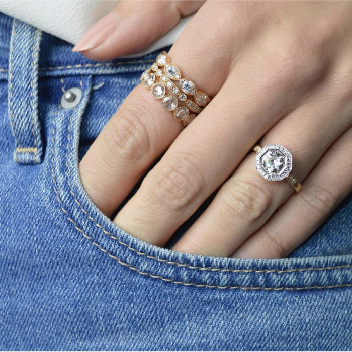 Sadie Diamond Wedding Band