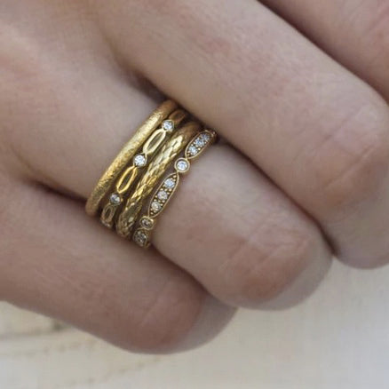 Sadie Diamond Wedding Band