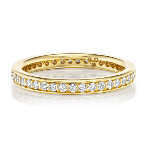 Pike Full Pave Eternity Band