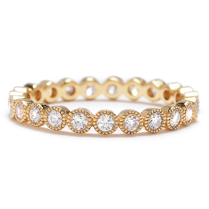 Mini Gabby Diamond Wedding Band