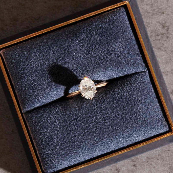 Laurel 1.50ct Oval Solitaire Diamond Engagement Ring