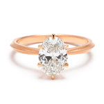 Laurel 1.50ct Oval Solitaire Diamond Engagement Ring