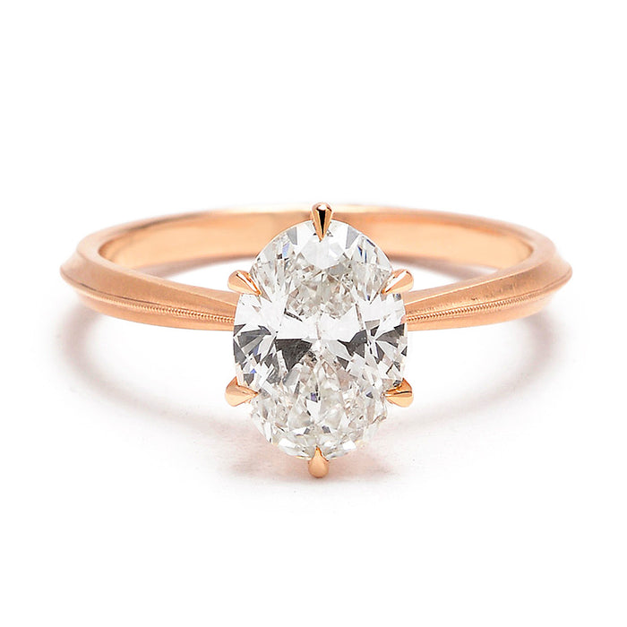 Laurel 1.50ct Oval Solitaire Diamond Engagement Ring