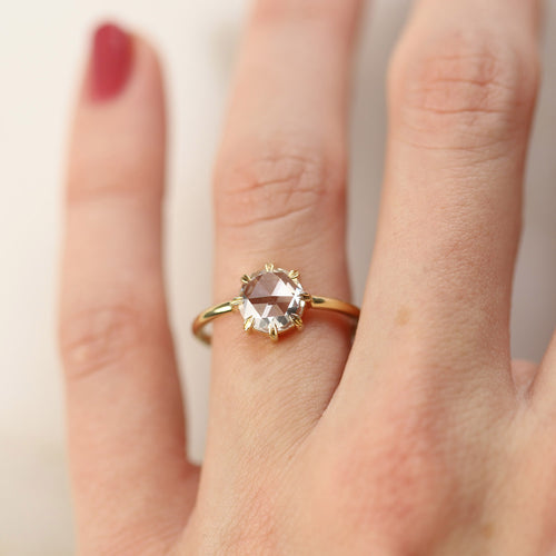 Marcy 1.13ct Diamond Engagement Ring Image 2