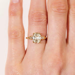 Amanda 2.04ct Cushion Cut Diamond Engagement Ring