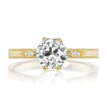 Grace Cathedral 1.14ct Old European Diamond Engagement Ring